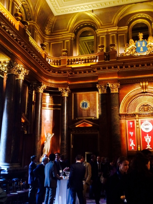 Our evening industry event was held in the magnificent Drapers' Hall.
